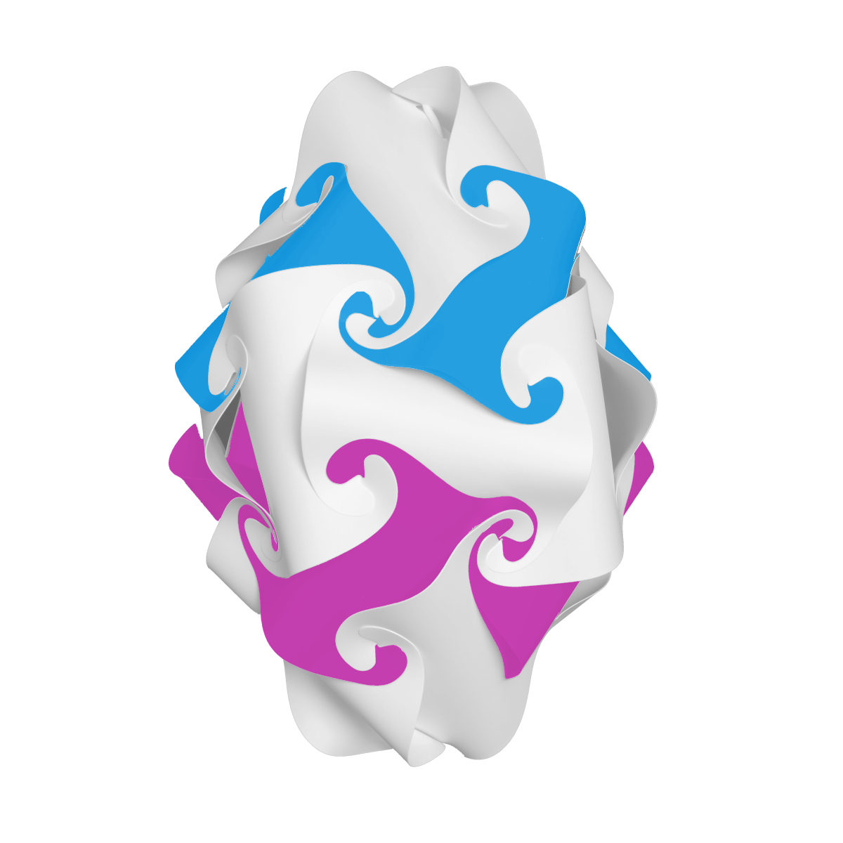 Fleur (3 couleurs personnalisées)