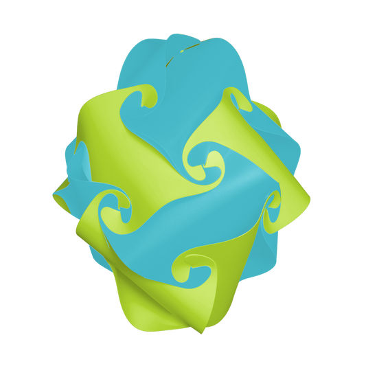 Rose (Turquoise & Lime)
