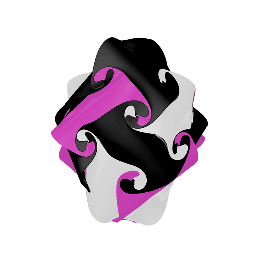 Rose (Pink & Black & White)