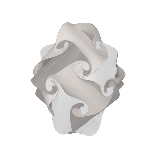 Rose (Grey & Beige & White)